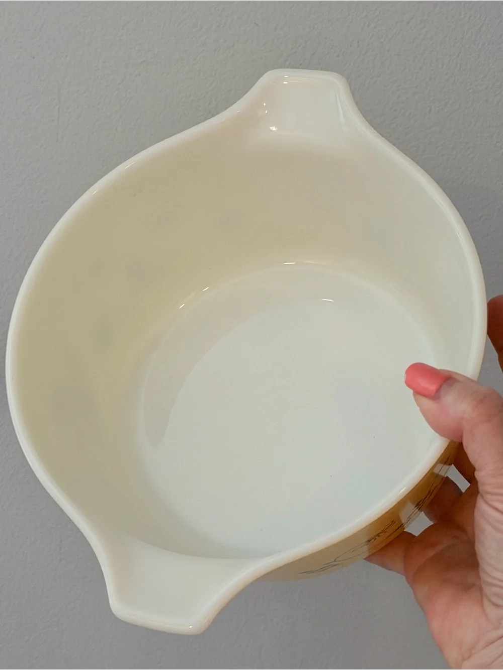 Vintage Pyrex Shenandoah 474-B 1.5 Qt Round Casserole Dish w/ Glass Lid Corning